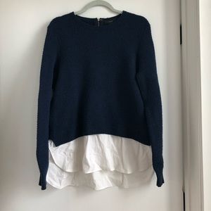 Navy J Crew Sweater